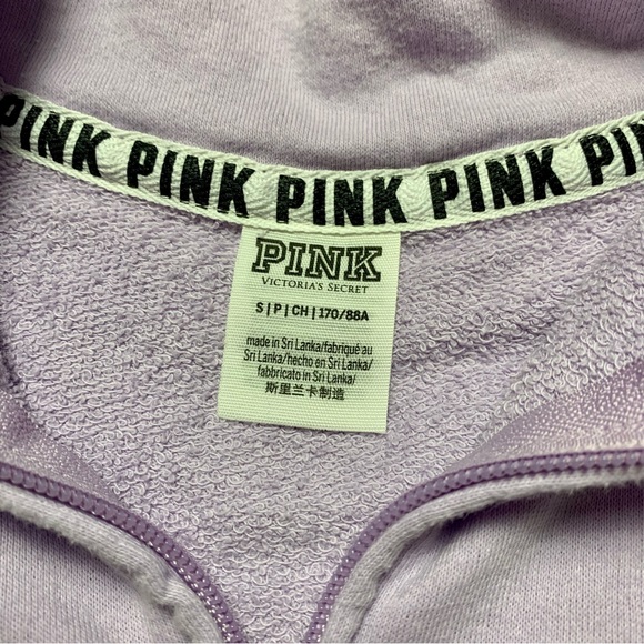Victorias Secret PINK Half Zip Sweatshirt - Picture 3 of 3